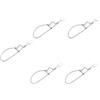 our fave Stringer Clips per pesca d'acqua dolce | Chiusura di bloccaggio in acciaio inossidabile 304, confezione da 5, attrezzatura da pesca con contenitore