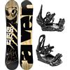 RAVEN Set da Snowboard: Snowboard Grizzly + Attacchi s230