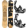 RAVEN Set da Snowboard: Snowboard Solid Classic + Attacco FT360