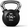 IONFITNESS Kettlebell rivestito in gomma ION fitness