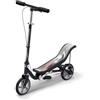 Space Scooter X560S - Monopattino pieghevole per bambini con funzione | Muovi il mazzo su e giù e vai avanti senza doverti fermare sempre con il piede. Con freno a mano e adatto fino a 90 kg.