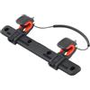 Generic Fibbia laterale per borsa da ciclismo, barra trasversale regolabile | clip con fibbia laterale per borsa da moto, fibbie per borse da appendere ai lati della bicicletta, clip per bagagli sicura |