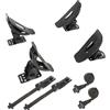 Generic Supporti Kayak T-Slot per Barre portatutto, Selle Regolabili in Acciaio | Per barre con guida a T, kayak, canoa, SUP e surf, con cinghie di fissaggio incluse
