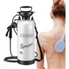 Generico Doccia manuale portatile per campeggio e pulizia esterna con pompa ad acqua | Doccia da campeggio portatile con pompa ad acqua per viaggi outdoor Pulizia spiaggia Camper Escursionismo