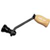 Helilyco Manopola per mulinello da pesca per Daiwa Fuego Taula Exceler Caldia Prorex 55 mm impugnatura in fibra di carbonio nero