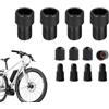 Ungtyb Adattatore per stelo valvola bici a tenuta stagna convertitore tappi | Compressore d'aria per pompa della bicicletta, adattatore per gonfiaggio pneumatici, valvola per tubo della bicicletta