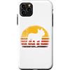Frenchie Lovers Apparel Custodia per iPhone 11 Pro Max Francese Bulldog Retro Vintage Tramonto Frenchie Amante