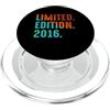 Limited Edition Birthday Gift For Birthd 2016 Edizione Limitata 2016 Vintage 2016 Compleanno PopSockets PopGrip per MagSafe