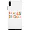 Generic Custodia per iPhone XS Max No utero No Opinion, roe v wade rovesciato, pro aborto