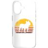 Frenchie Lovers Apparel Custodia per iPhone 17 Francese Bulldog Retro Vintage Tramonto Frenchie Amante