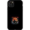 Shark Horror Great White Moon Ocean Custodia per iPhone 11 Pro Max Fear The Fin, il grande squalo bianco, luna dell'orrore