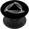 Abstract Geometric Minimalist graphics Astratto Triangolo Geometrico Minimalista Line Art PopSockets PopGrip Adesivo