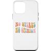Generic Custodia per iPhone 12 mini No utero No Opinion, roe v wade rovesciato, pro aborto