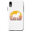 Frenchie Lovers Apparel Custodia per iPhone XR Francese Bulldog Retro Vintage Tramonto Frenchie Amante