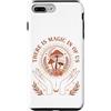 Mystical Graphics Custodia per iPhone 7 Plus/8 Plus Mystical Mushroom Moon Celestial Botanical Retro