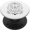 Mystical Graphics Celestial Moth You Are Made of Magic Affirmation PopSockets PopGrip Adesivo