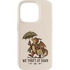 Thrift Store Findin Custodia per iPhone 14 Pro Divertente lettore fantasy vintage drago parsimonioso