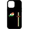 MASH MOSH Custodia per iPhone 12 Pro Max Niger Map Silhouette Bandiera Strisce Nigerien Pride