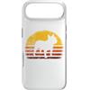 Frenchie Lovers Apparel Custodia per iPhone Air Francese Bulldog Retro Vintage Tramonto Frenchie Amante