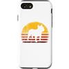 Frenchie Lovers Apparel Custodia per iPhone SE (2020) / 7/8 Francese Bulldog Retro Vintage Tramonto Frenchie Amante