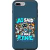 Definitely Not Fault Tech Custodia per iPhone 7 Plus/8 Plus AI Did It Divertente Scusa Tech Alien Programmatore Umorismo