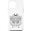 Mystical Graphics Custodia per iPhone 12 Pro Max Celestial Moth Lunar Botanical Mystical Nature