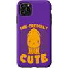 Kawaii Triangle Custodia per iPhone 11 Pro Max Inkcredibly - Cefalopode Kawaii Squid Pun