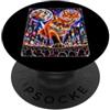 90s Y2K Bootleg Vintage Retro New Years Fox Times Square Hip Hop Rap Party Cool occhiali da sole catena PopSockets PopGrip Adesivo