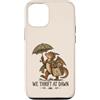 Thrift Store Findin Custodia per iPhone 12/12 Pro Divertente lettore fantasy vintage drago parsimonioso