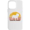 Frenchie Lovers Apparel Custodia per iPhone 14 Pro Max Francese Bulldog Retro Vintage Tramonto Frenchie Amante