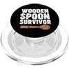 Funny Italian Tees Cucchiaio in legno Survivor PopSockets PopGrip per MagSafe