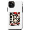 Skateboard Japan Otaku Kawaii Manga Samu Custodia per iPhone 11 Pro Skateboard Grumpy Japan Animal Brush Anime Kawaii Otaku Y2K