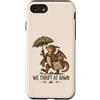 Thrift Store Findin Custodia per iPhone SE (2020) / 7/8 Divertente lettore fantasy vintage drago parsimonioso