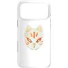 Tokyo Toons Custodia per iPhone 17 Pro Max Volpe Celeste Tenko - Maschera Giapponese & Coda