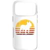 Frenchie Lovers Apparel Custodia per iPhone 17 Pro Francese Bulldog Retro Vintage Tramonto Frenchie Amante