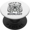 Mystical Graphics Celestial Moth Moonlight Gothic Occult Mystic PopSockets PopGrip Adesivo