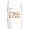 Generic Custodia per iPhone 17 Pro Max No utero No Opinion, roe v wade rovesciato, pro aborto