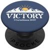 Shirt Victory 1 Corinthian 15 57 Case Bi Victory 1 Corinthians 15:57 Bible Verse Christian Scripture PopSockets PopGrip Adesivo