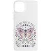 Mystical Graphics Custodia per iPhone 14 Plus Celestial Moth Moon Phases Mystical Nature