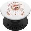 Mystical Graphics Mystical Mushroom Moon Celestial Botanical Retro PopSockets PopGrip Adesivo