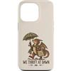 Thrift Store Findin Custodia per iPhone 13 Pro Divertente lettore fantasy vintage drago parsimonioso