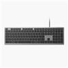 Kensington KB515 EQ Tastiera Cablata, USB-C/USB-A Plug-and-Play, Tastiera Silenziosa dimensioni standard, Layout QWERTY IT, Tasto Copilot AI, compatibile con Windows Mac PC, Laptop, Grigio