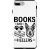 Funny Australian Cattle Dog And Book Des Custodia per iPhone 7 Plus/8 Plus Libri E Tacchi Divertente Australian Cattle Dog
