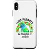 Parrot and Pet Bird Owners Custodia per iPhone XS Max Mi piacciono i pappagalli dalla testa blu e forse 3 persone