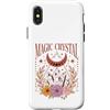 Mystical Graphics Custodia per iPhone X/XS Occult Crystal Moon Celestial Lunar Phase Mystic