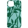 generic Custodia per iPhone 15 Plus Grafico Natura Botanica Verde Seafoam