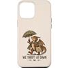 Thrift Store Findin Custodia per iPhone 12 Pro Max Divertente lettore fantasy vintage drago parsimonioso