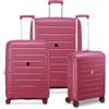 Modo By Roncato Starlight 3.0 Set Valigie (grande, Medio, Cabina) - Burgundy