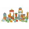 Wood N'play Set 100 Blocchi da Costruzione in Legno - Wood n Play