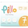 PILLO PREMIUM Pillo Pants Taglia 7 - Confezione da 21 Pannolini Mutandina 7 - XXL (15+ kg), Pannolini Pillo - Prima Infanzia